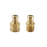 Moldmate Brass Nipple, Unvalved